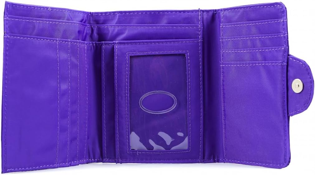 Big Skinny Women's Trixie Leather Tri-Fold Slim Wallet, Holds Up to 30 Cards - Image 3