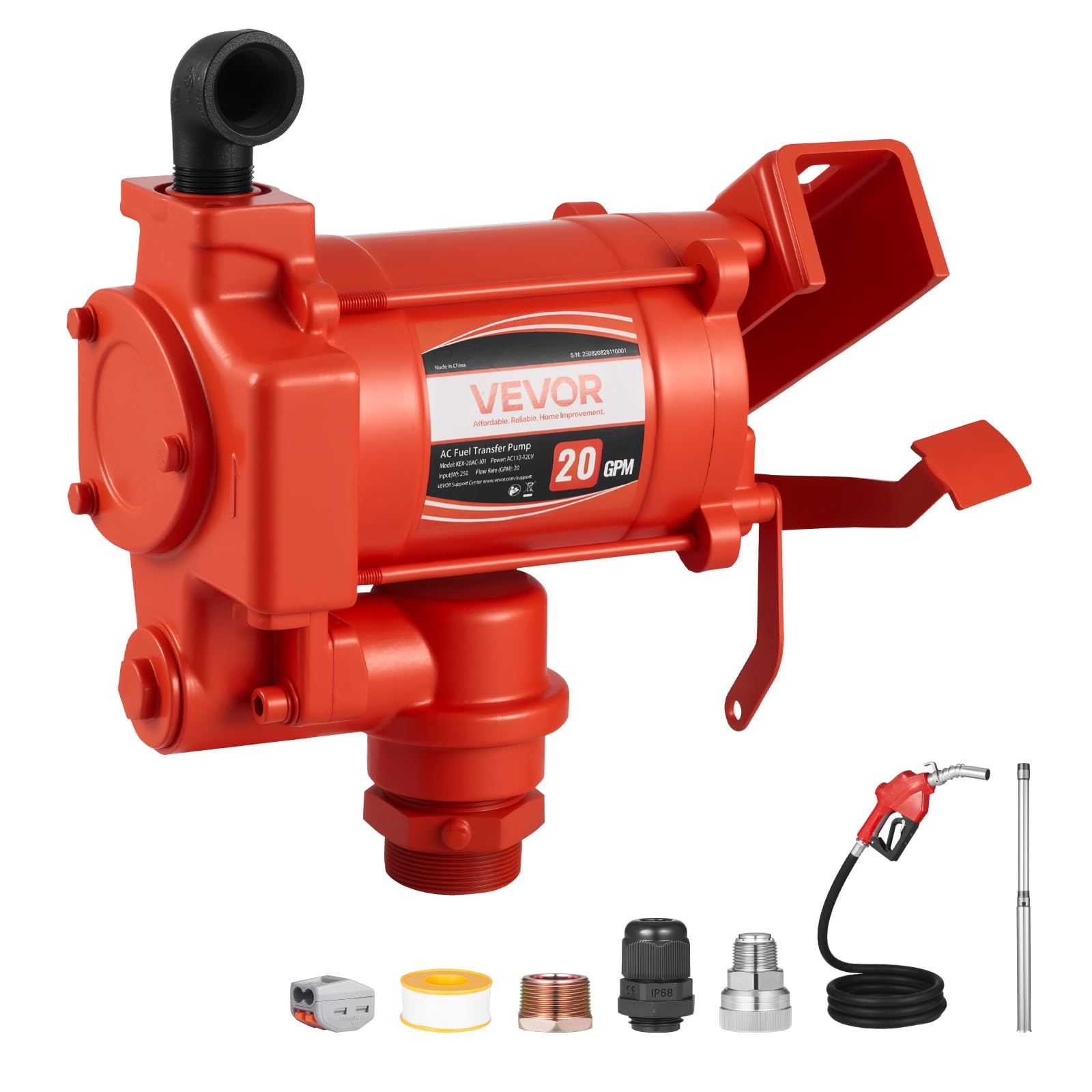 VEVOR Fuel Transfer Pump 110V
