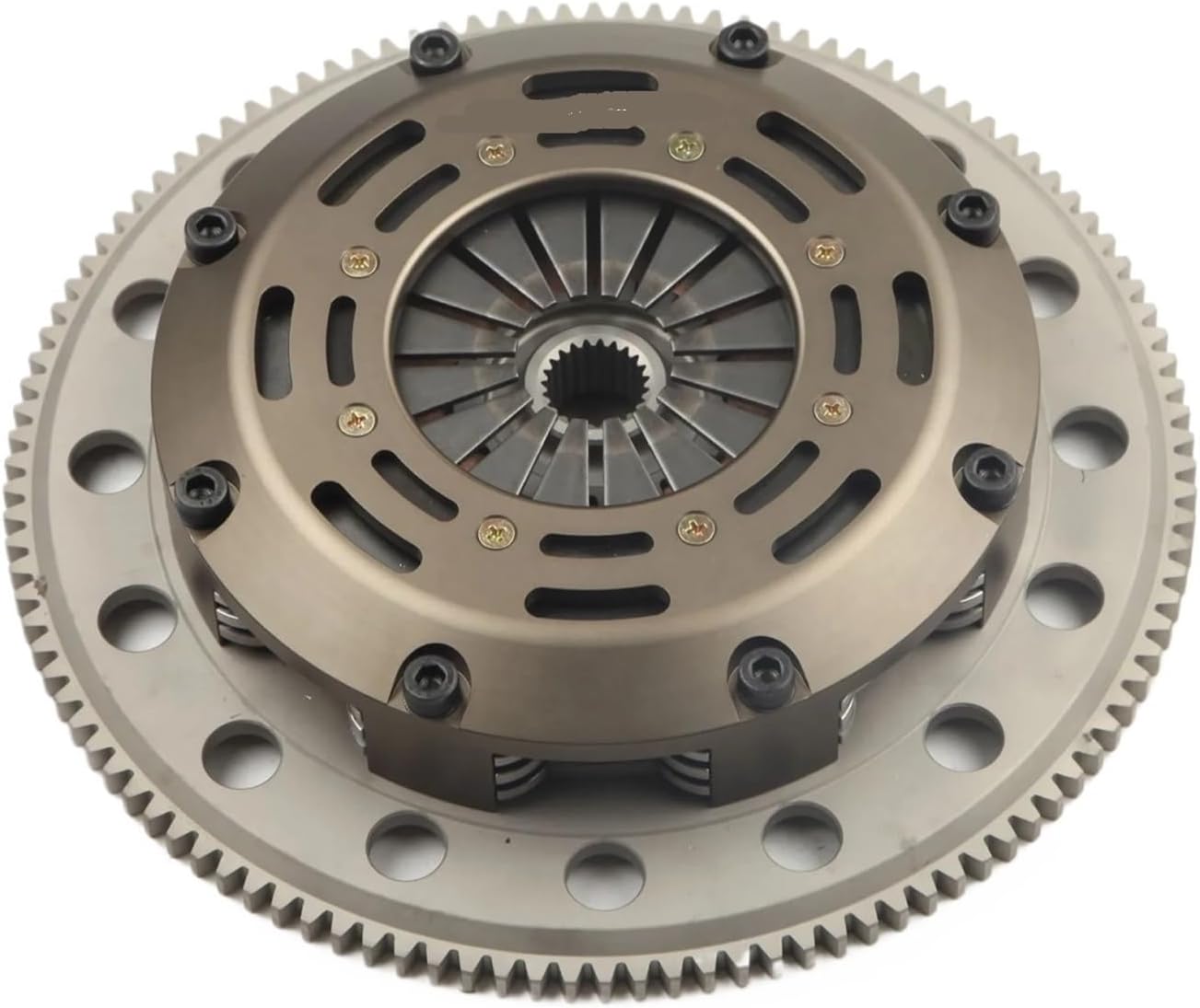 Racing Clutch Triple Disc Compatible with Mitsubishi Lancer Evolution 4 5 6 7 8 9 Medium Weight