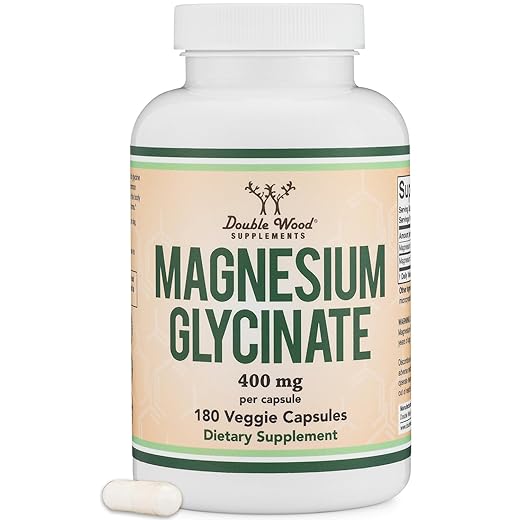 Magnesium Glycinate 400 mg High-Quality Capsules