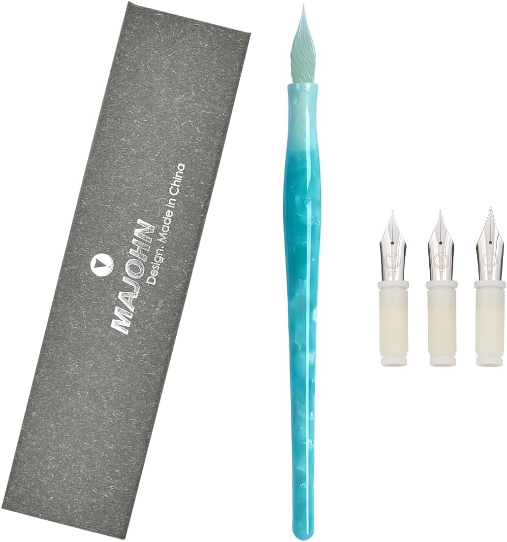 SIPLIV MAJOHN Multifunctional DualPurpose Pen Glass Nib