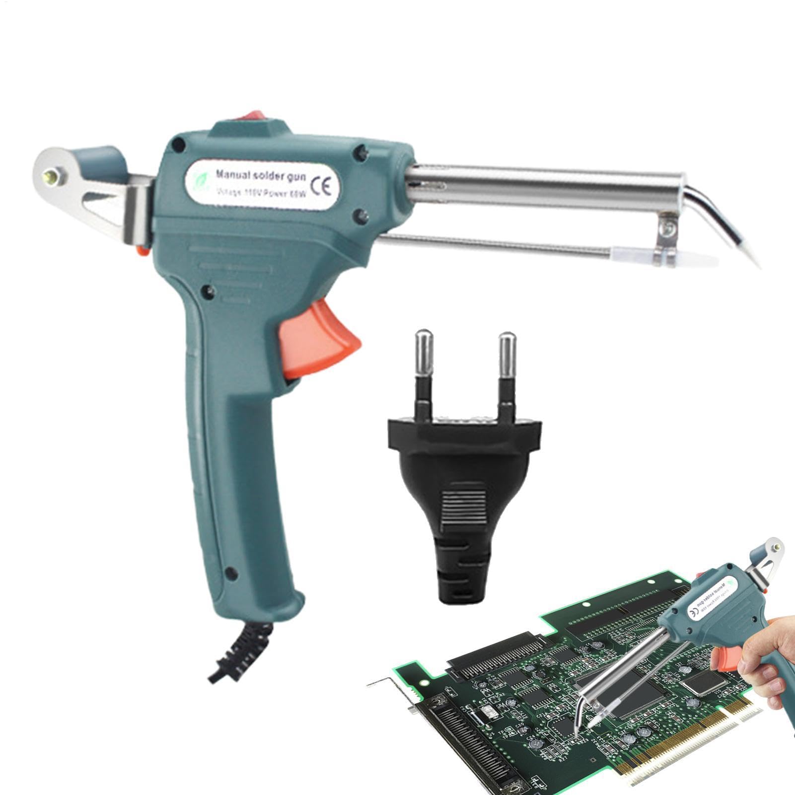 Kit de soldadura, soldador,Paquete de soldadura manual de calentamiento externo - Herramienta de reparación electrónica para el hogar, alimentación automática de estaño, temperatura ajustable