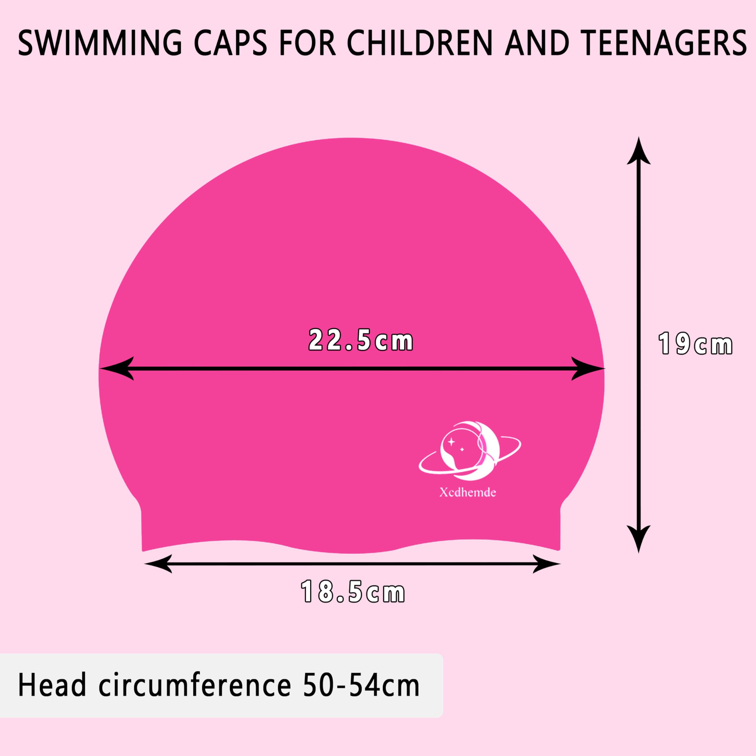 Gorro de Natación Infantil de Silicona para Piscina Niños y Niñas