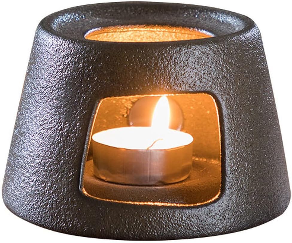 XIALON 4.3inch Candle Heating Base Pottery Tea Stov Heater Stand Teapot Warmer Base Tea Set