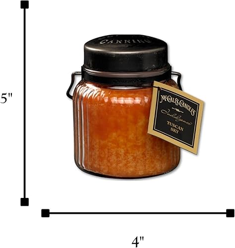 Vista 70 de McCall's Candles Manzanas y calabazas Vela perfumada de 18 onzas Colección Indulgence Doble mecha Tarro ranurado Vertido en Estados