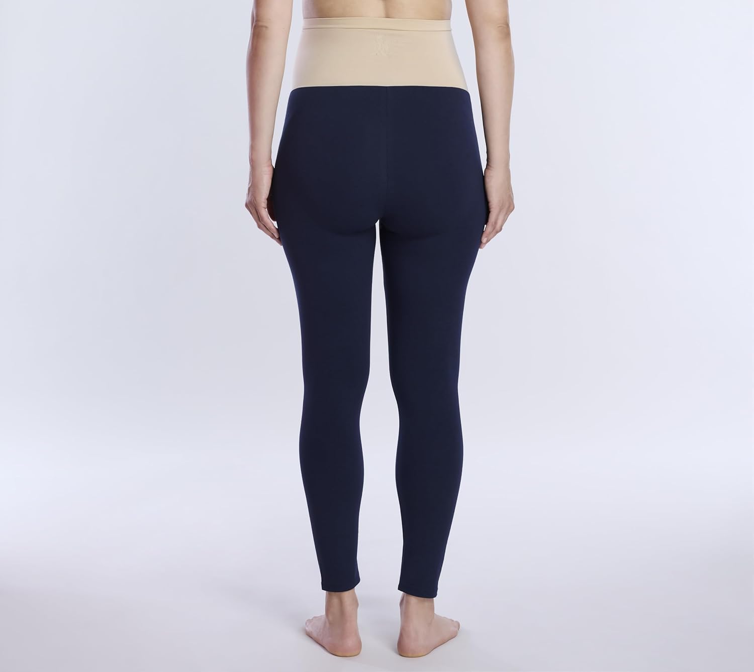 Motherhood Maternity Womens Essential Stretch Full Length Secret Fit Over The Belly Pregnancy Legging - Image 4