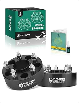 2PCS 5x4.75 Hub Centric Wheel Spacers 2 Inch Fits 1979-2019 Models, Camaro, Corvette, S10, Jimmy, S15, Sonoma, Firebird, Blazer, XLR, Eldorado, 5X120.65 Black, M12x1.5, 70.5mm Hub Bore