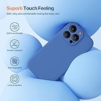 Vista 1266 de Miracase Funda diseñada para iPhone 13 Pro Max con protector de pantalla, [forro de microfibra suave antiarañazos], funda protectora de silicona
