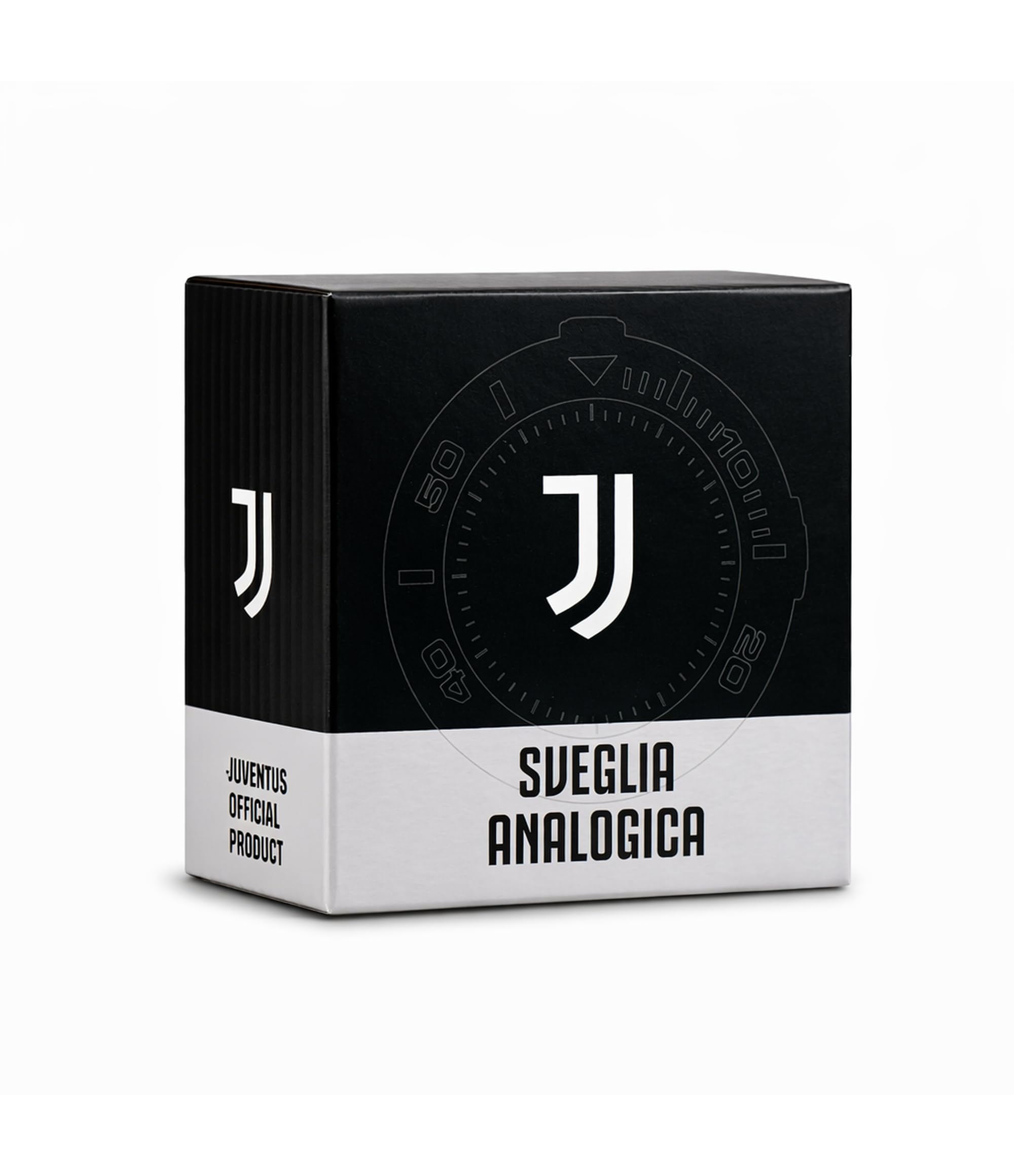 Seven Sveglia analogica JUVENTUS al quarzo con movimento continuo, Prodotto ufficiale, Calcio, Idea regalo bambini e adulti