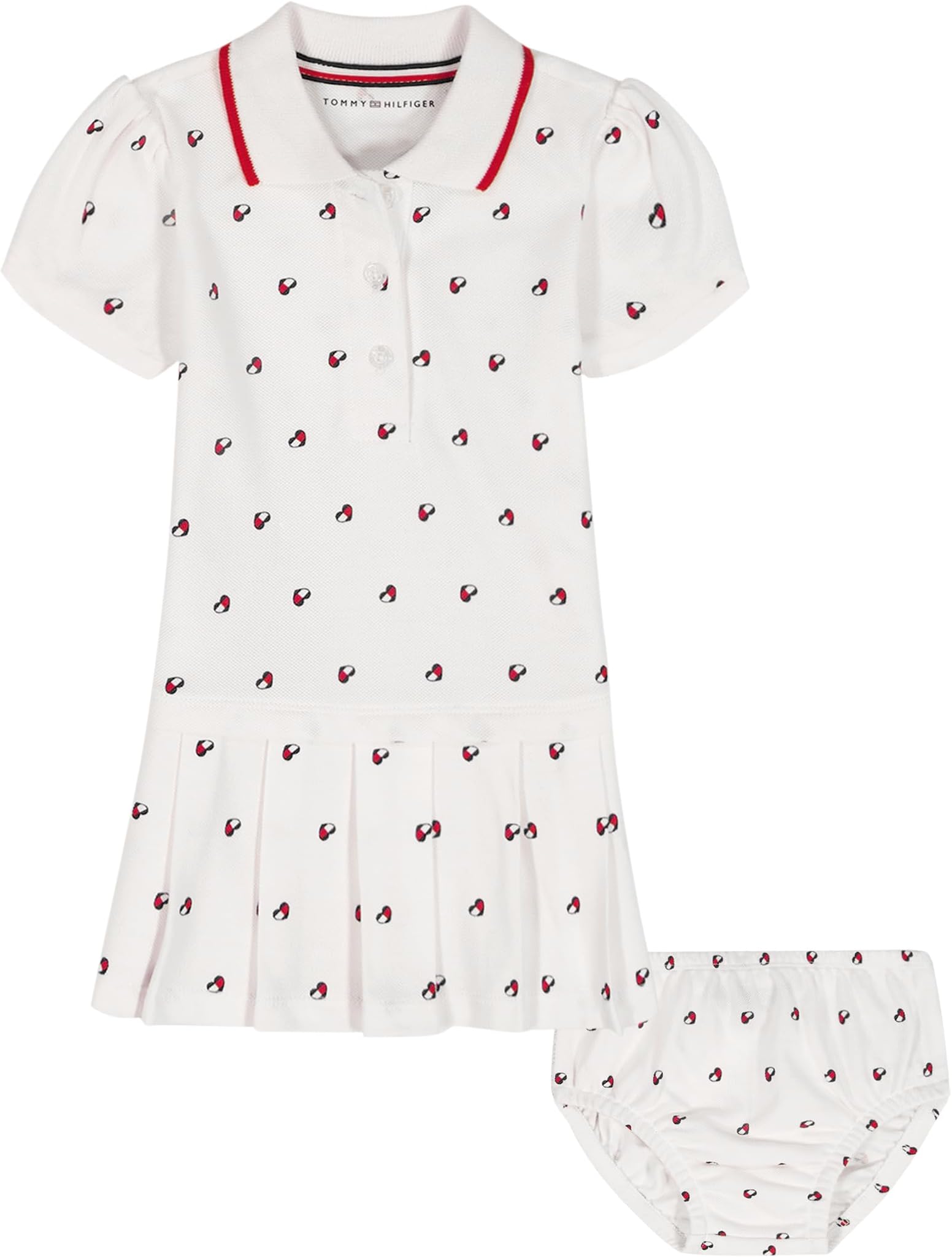 Baby Girls' 2-piece Dress with Matching Bloomers
