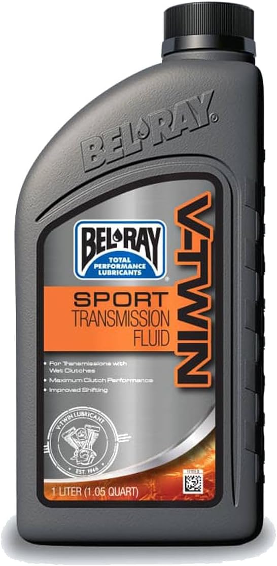 Bel-Ray Synthetic 3-Hole Complete Oil Change Kit for 1984-Up Harley Davidson Big Twin and Sportster, 2017-Up Harley M8, Black Oil Filter