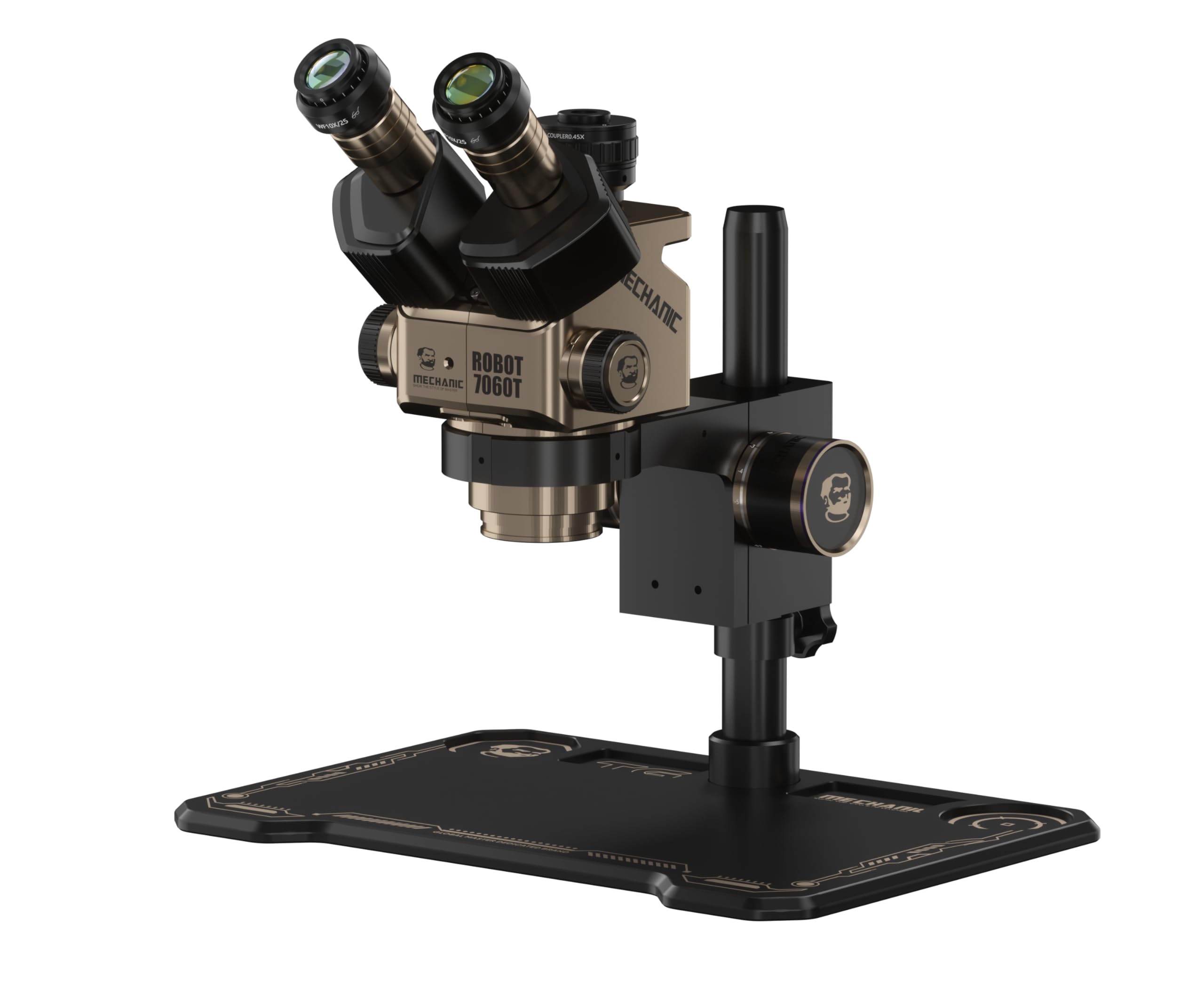 Amazon.com: MECHANIC ROBOT 7060T-TG Trinocular Stereo Microscope