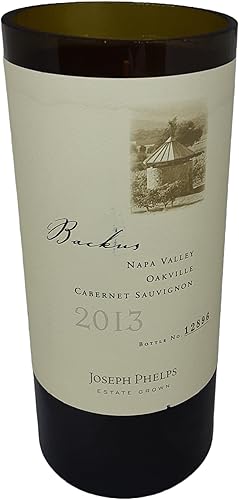 Miniatura 2 de Timeless Elegance - 2013 Joseph Phelps Cabernet Sauvignon Backus Vineyard Wine Bottle Candle with Original Label