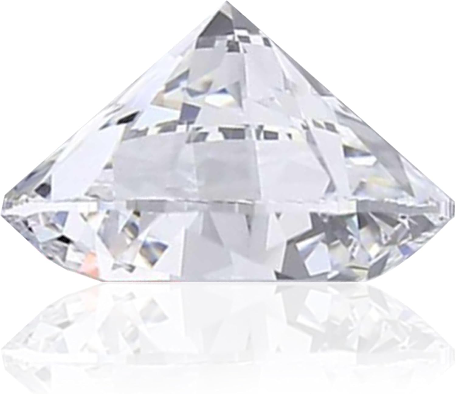 GEMHUB Loose CVD Diamond 1.25 mm Round Cut 1 Pc Certified DEF Color VS/VVS Clarity | Lab Grown Diamond for Jewelry Design and Craft