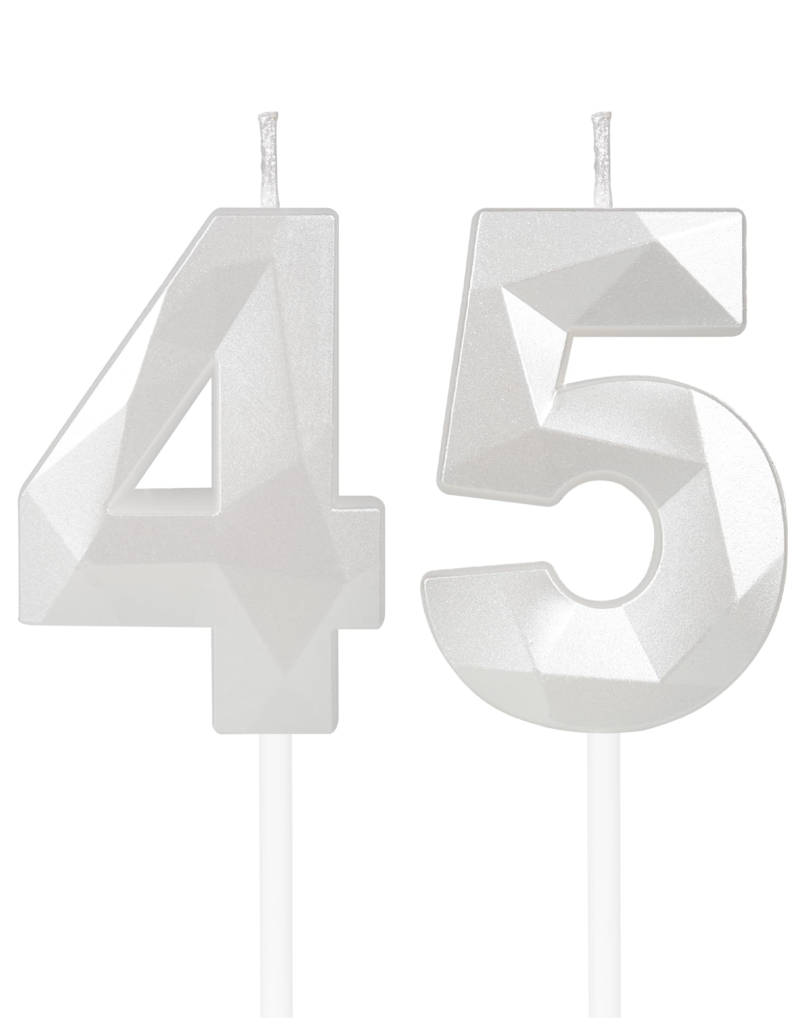 Royal Blue 13th Birthday Candles, 3D Number 13 Candle for Cake, Boy Girl 13th Birthday Decorations,Sapphire Candle Topper Blue Cake Decorations for Birthday Party Wedding Anniversary Supplies — view 249