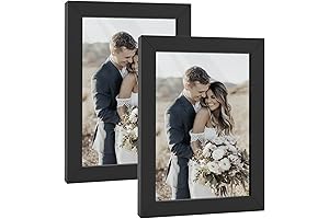 Black 4x6 Picture Frame, 2-Pack: Elevate Your Special Moments