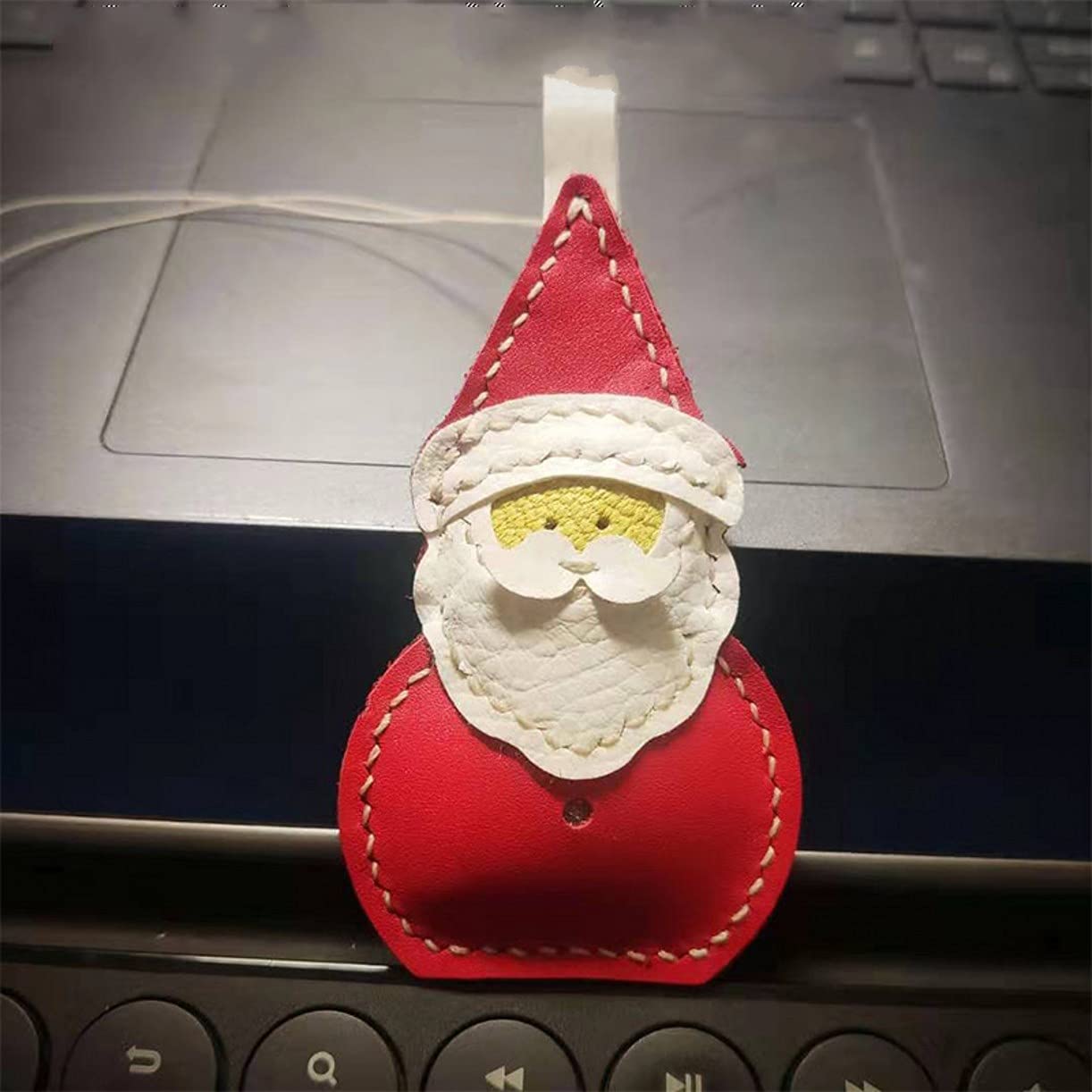 Molde de madera de acero, troquelado de cuero, molde de troquelado para álbumes de recortes, herramienta de plantilla para manualidades, colgante de decoración de Papá Noel