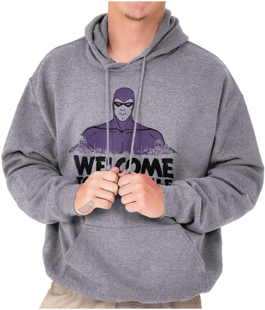 Brisco Brands the Phantom Welcome to the Jungle Hoodie Sweatshirt Women Men