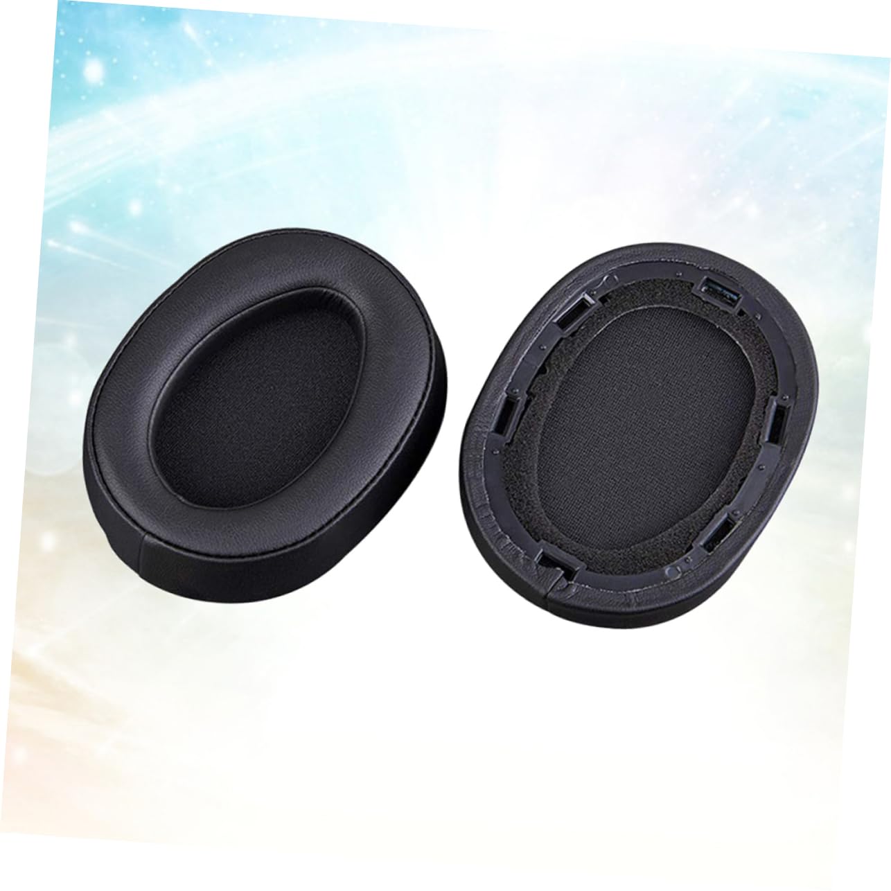 Housoutil 3 Pz accessori per cuffie stereo cuffiette earphone headphone auticolari auriculari cuffie cuscino di ricambio per cuscinetti auricolari cuscino per cuscinetti auricolari Black