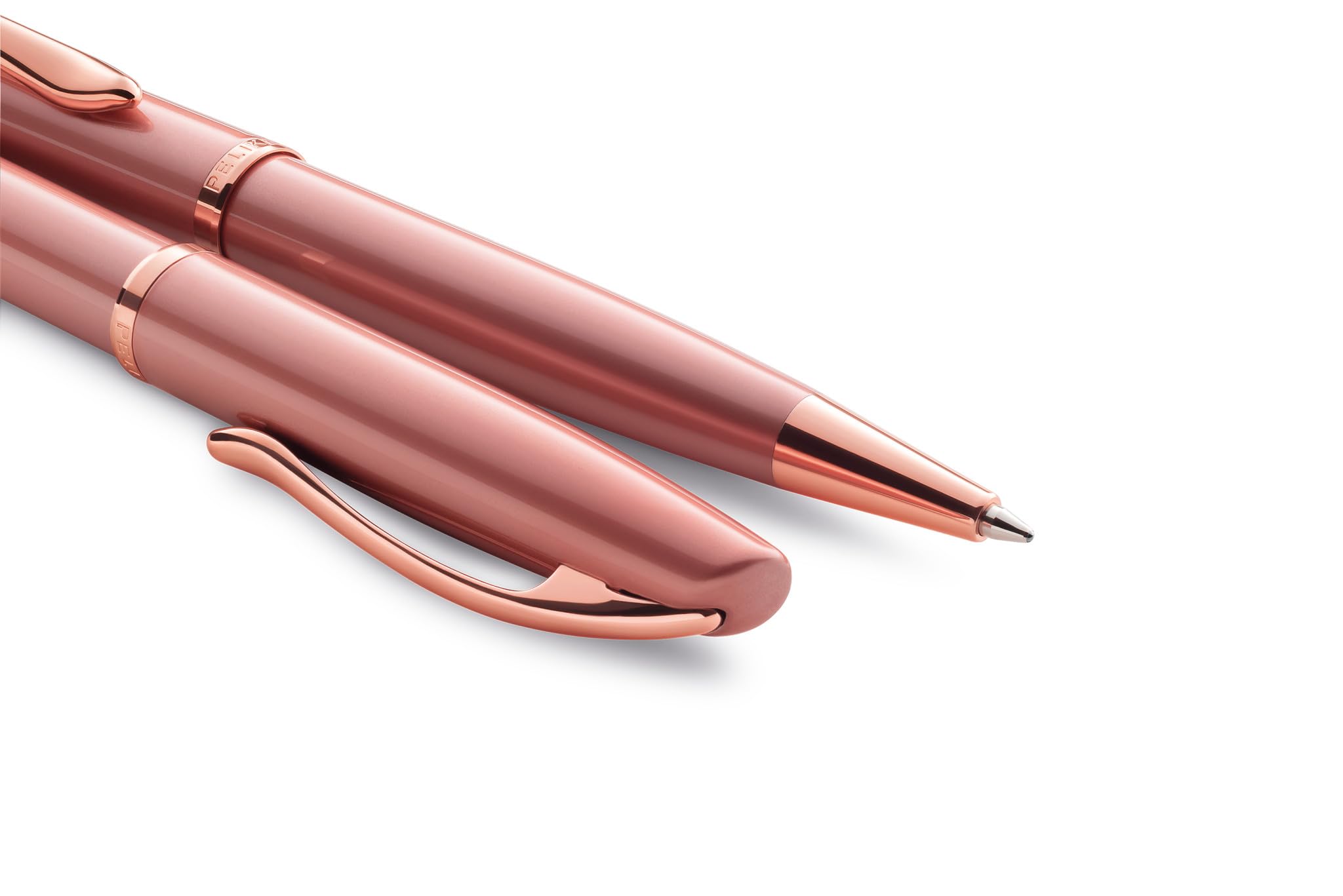 Pelikan Jazz® Noble Elegance K36 Kugelschreiber mit Gravur Geschenk - einzigartige Stifte mit Namen - personalisierte Geschenke - Kugelschreiber personalisiert (Pink Rose)