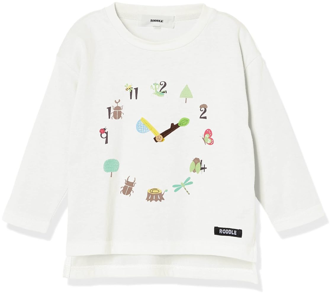 Amazon | [タキヒヨー] Tシャツ むしっち 長袖Tシャツ むし時計