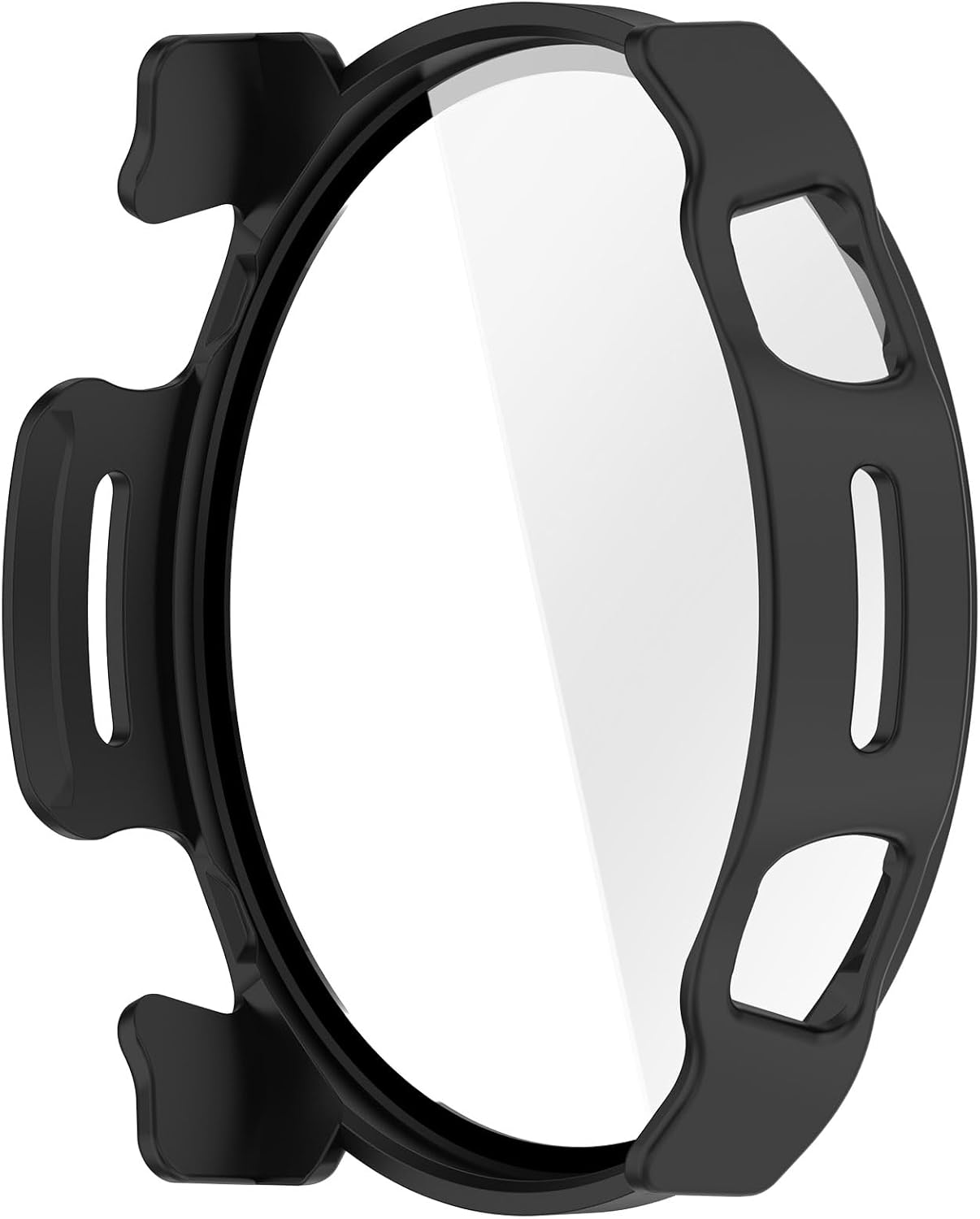 Etui ochronne do Amazfit Cheetah 2 Ultra Screen Protector pełne etui ochronne twardy pokrowiec ochronny z folią ochronną na ekran czarny
