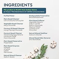 Vista 7 de Puracy Recambio de detergente líquido para ropa, 1,4 sin dioxano, natural, sin olor, suave detergente líquido concentrado para ropa con enzimas que