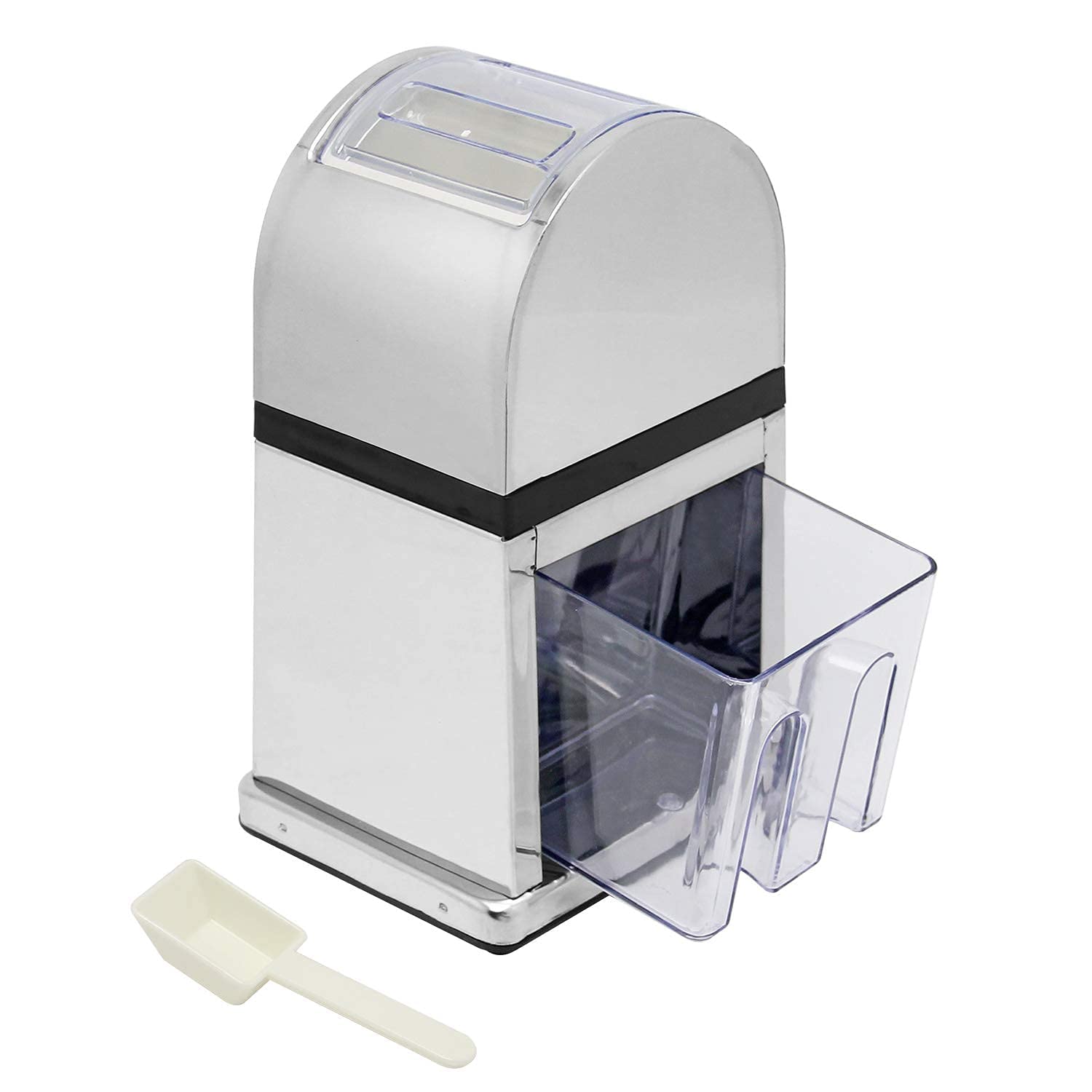 Trituradora de hielo manual Trituradora de hielo de acero inoxidable Picadora de hielo Fabricante de conos de nieve Molinillo de hielo Máquina para romper bloques de hielo Máquina trituradora de hielo