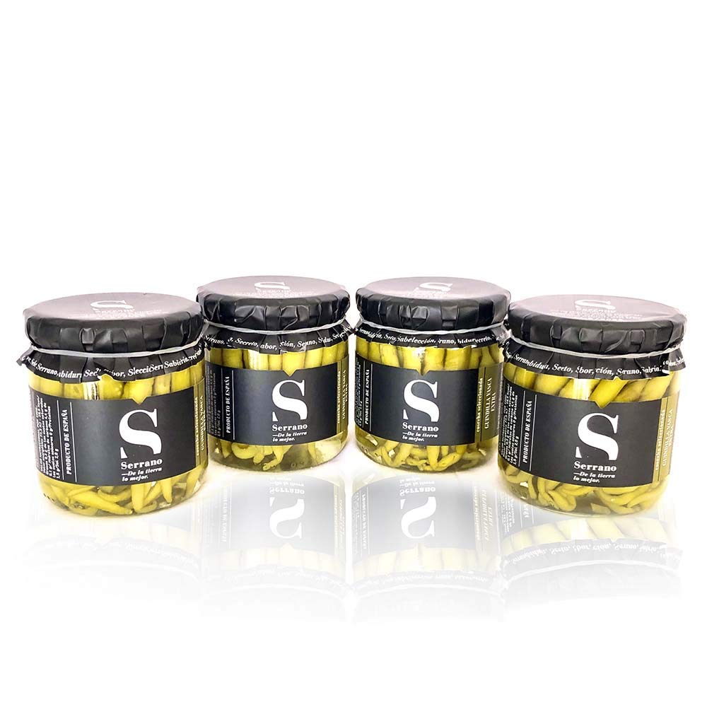 PACK GUINDILLA VASCA EN VINAGRE - SERRANO (X4)