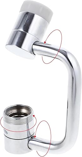 Miniatura 4 de DOITOOL Extensor de grifo para fregadero de niños pequeños, aireador para grifo de fregadero, grifo de baño, aireador de grifo de cocina, extensor