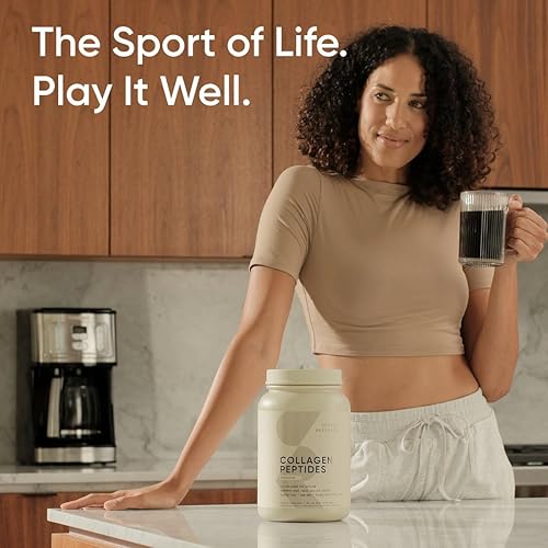 Vista 25 de Sports Research Péptidos de colágeno premium en polvo y té verde matcha orgánico, suplemento de proteína de colágeno en polvo con matcha japonés