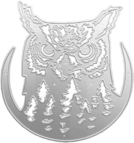 Troqueles de corte de metal de águila animal, accesorios de decoración de álbum de fotos, manualidades para decoración de diario, troqueles de corte