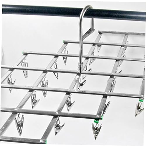 Miniatura 9 de Artibetter Percha de secado de pañales, perchas plegables para ropa sucia, colgador de secado de toallas, colgador de toallas colgador de ropa a