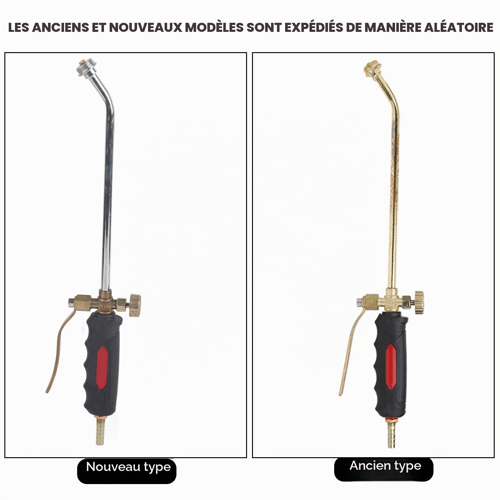 Kit de Chalumeau au, Brûleur de Gaz avec Tuyau, Brûleur de Toiture, Chalumeau pour la Cuisson et la Décongélation, Barbecue, Fonte de Neige