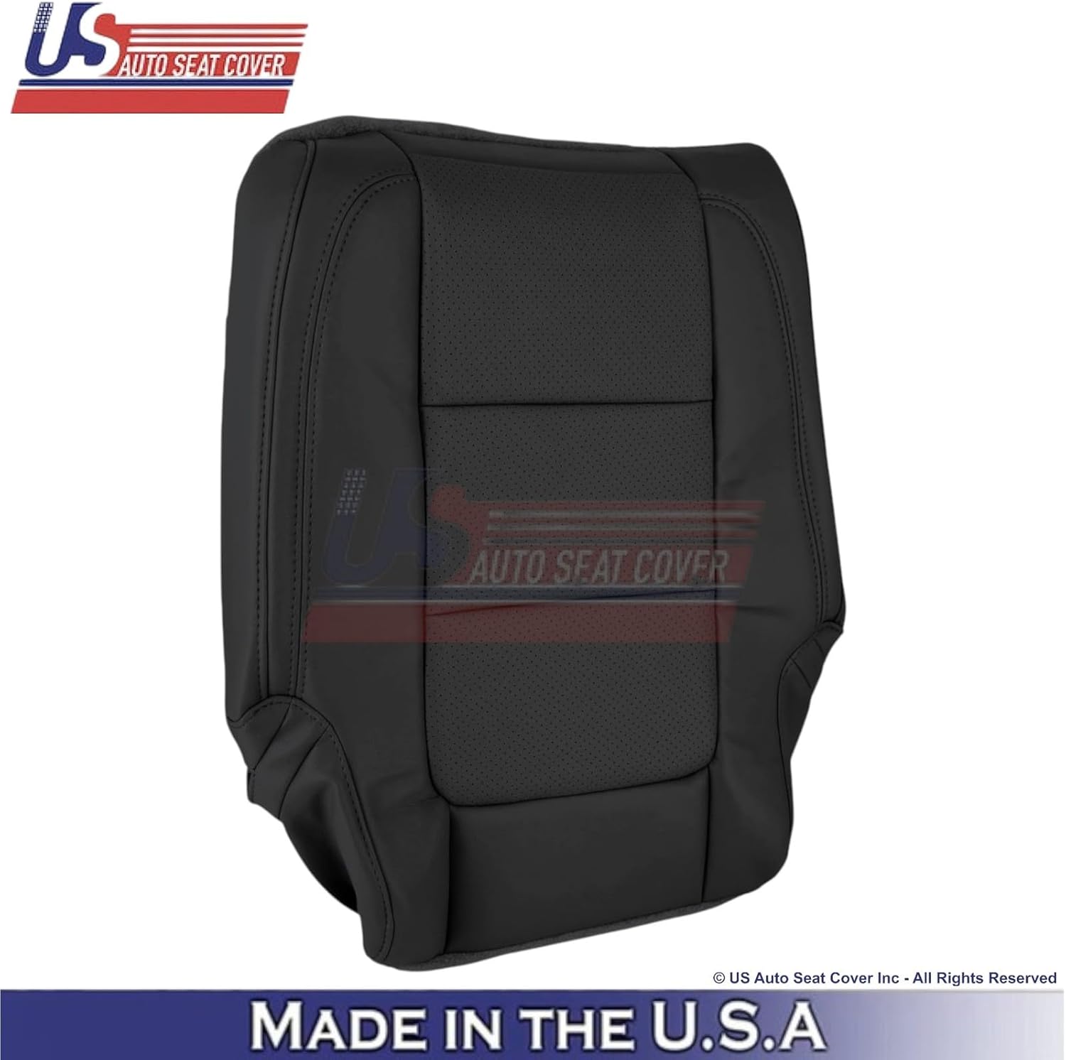 2011-2015 fits Ford Explorer 2nd Row Leather Replacement Seat Covers Black