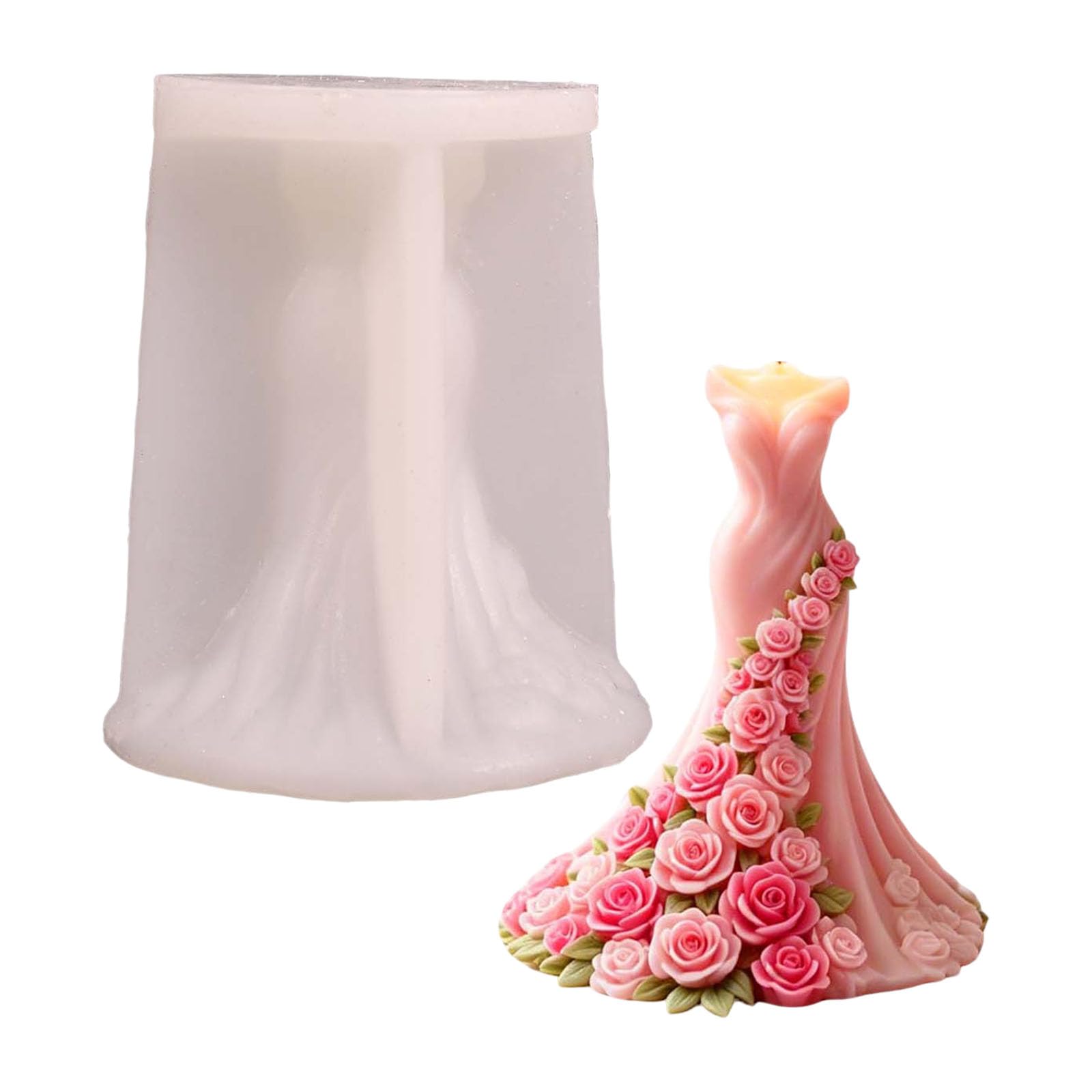 Buxuaaaa Rose Siligrade Silicone for Soap Making Silicone for Waxlights