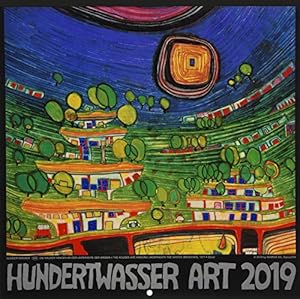 Livres Couvertures de Hundertwasser Broschürenkalender Art 2019: Der Besondere
