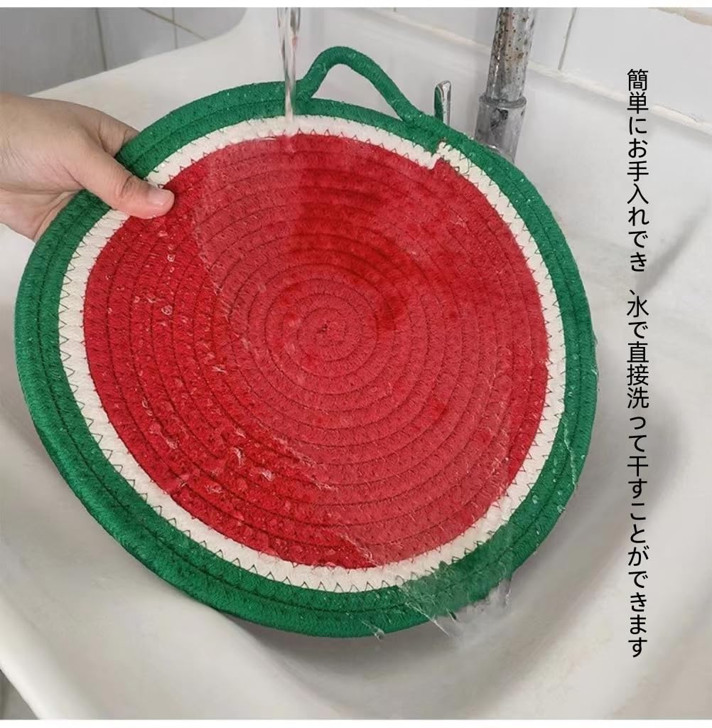 ⭐️❤️ボウルマット 鍋敷 丸い編組プレースマット コースター Amazon｜ボウルマット、鍋敷、 丸い編組プレースマット