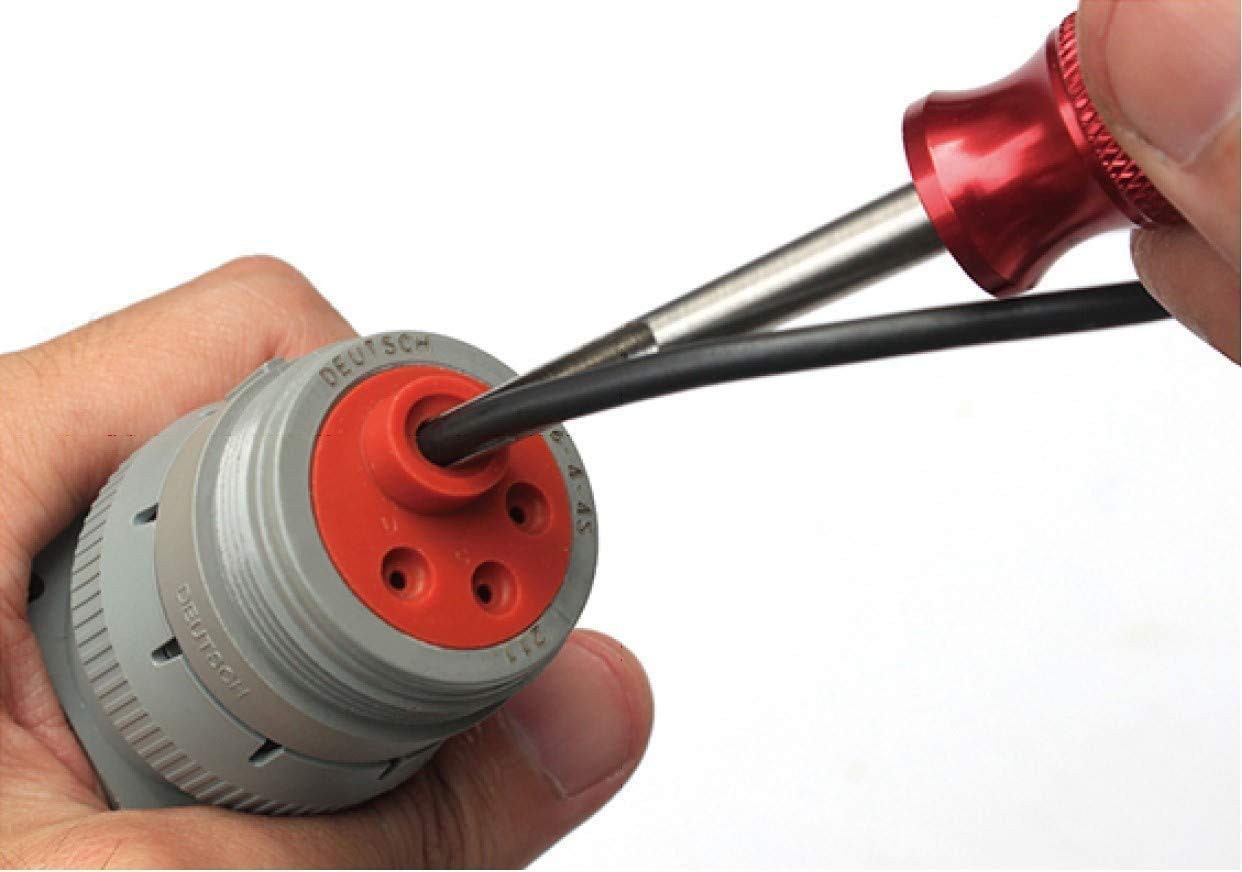 SMOTIVEPRO Deutsch Terminal Screwdriver Set 7pcs Terminal Extraction