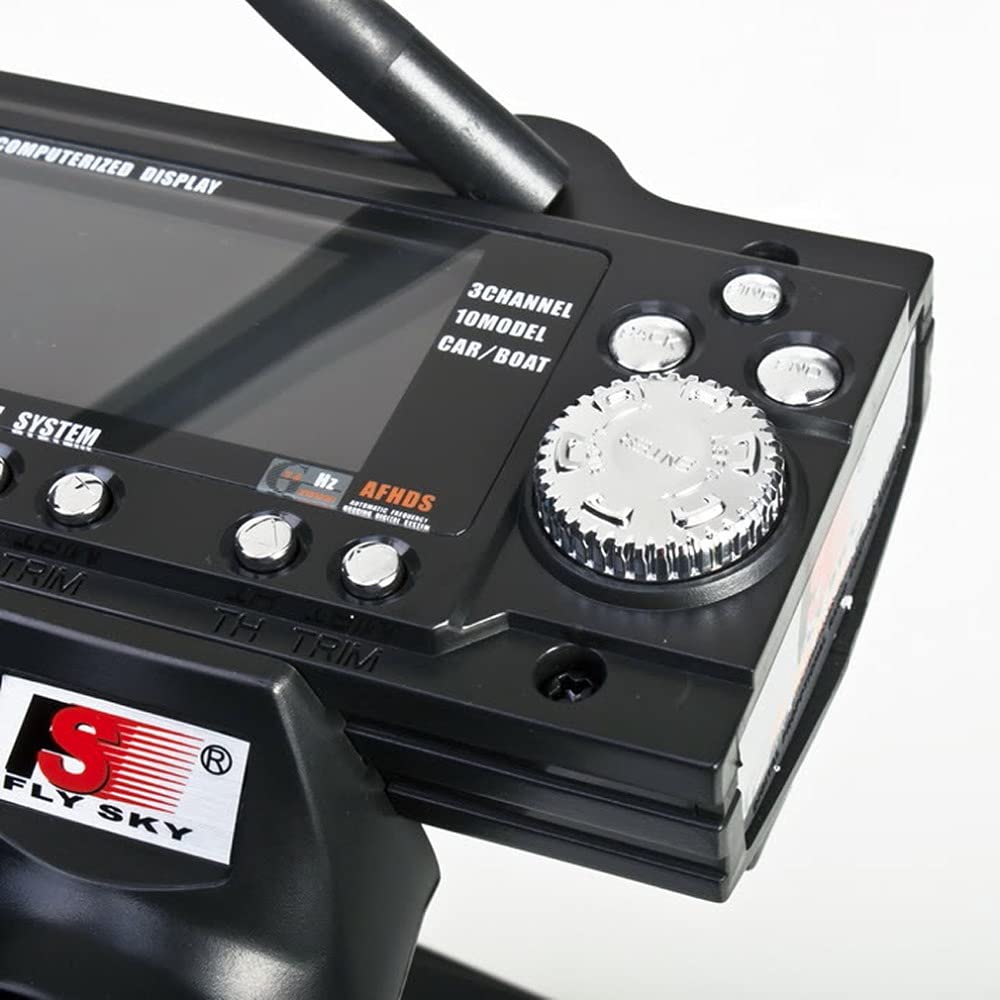 Trasmettitore radiocomando FS-GT3B 3CH RC System 2.4G con ricevitore FS-GR3E per RC Car Boat
