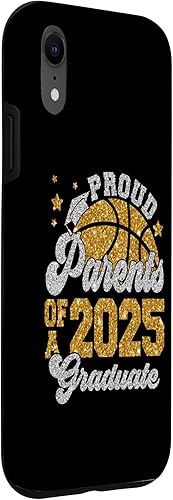 Miniatura 3 de iPhone XR Parents of a 2025 Graduate Senior Graduation Basketball Case