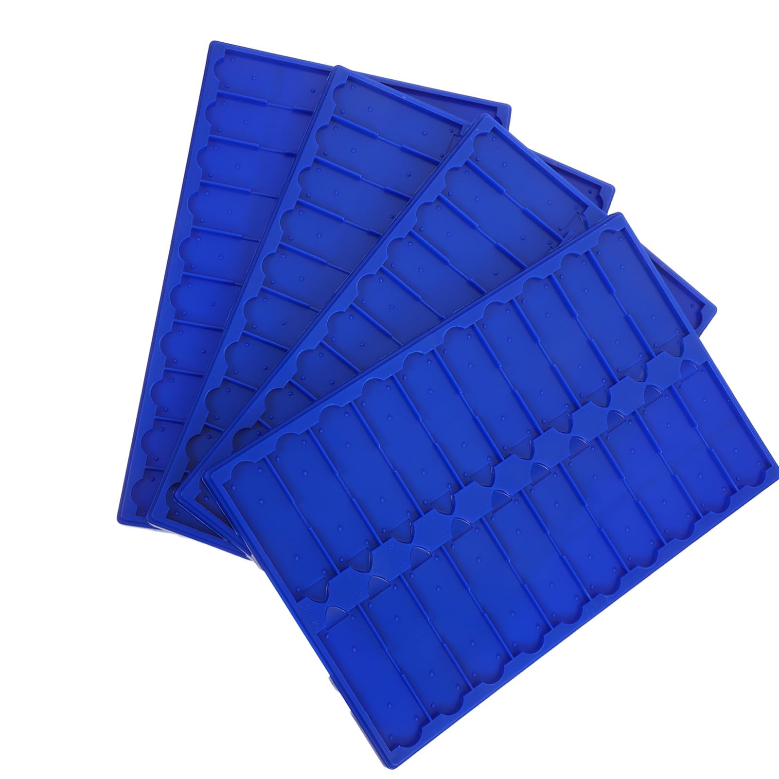 Support de séchage pour lames de microscope Holibanna évite les rayures rack 4 pièces - 8