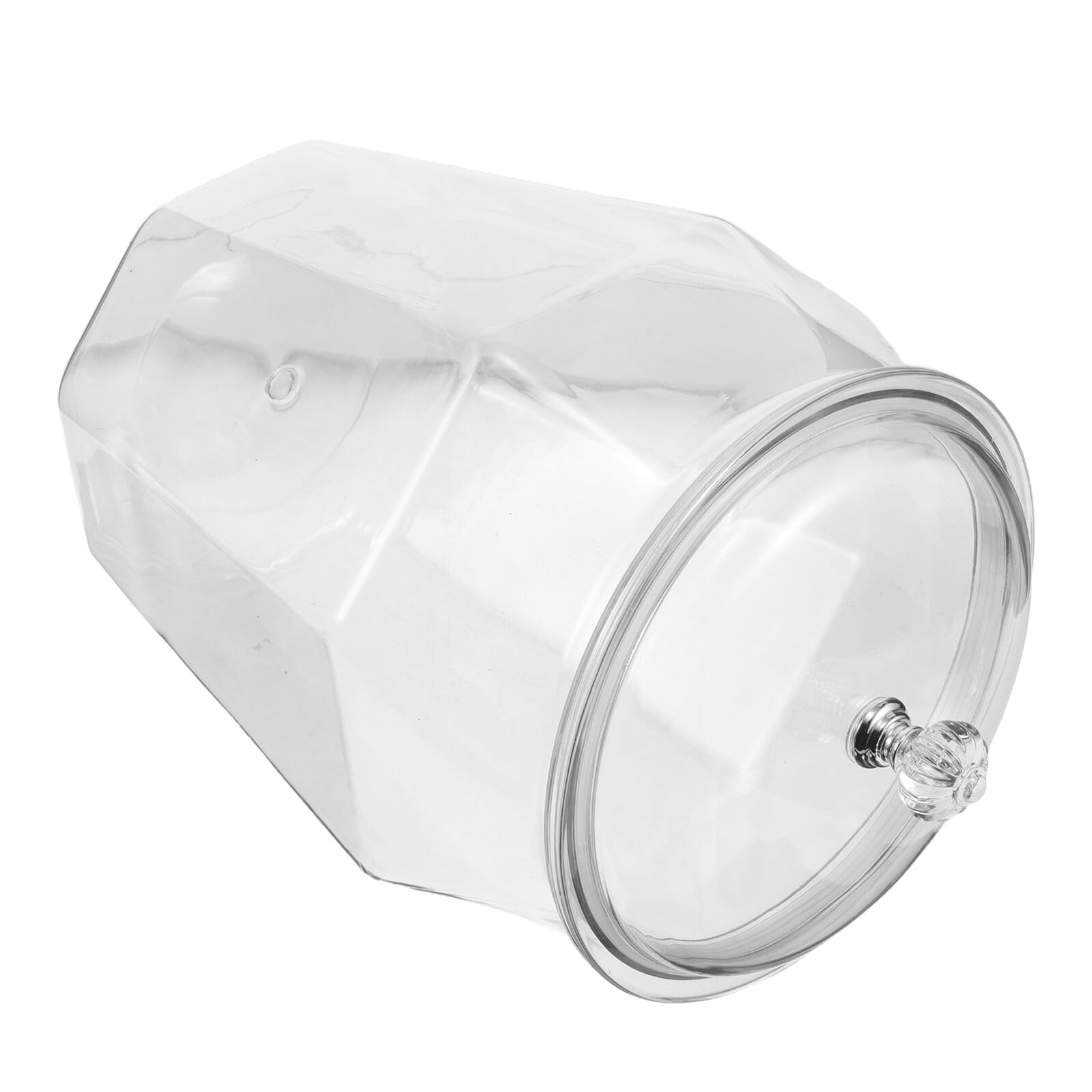 Tarro de Plástico Transparente Hermético para Almacenar Alimentos Secos 7L Contenedor de Despensa Reutilizable para Arroz Cereales y Harina Recipiente Grande para Cocina