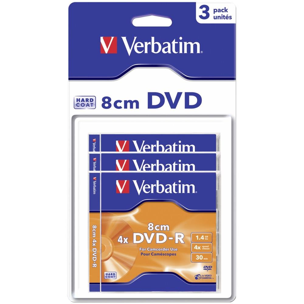 Verbatim DVD-R 1.4GB - Confezione da 3