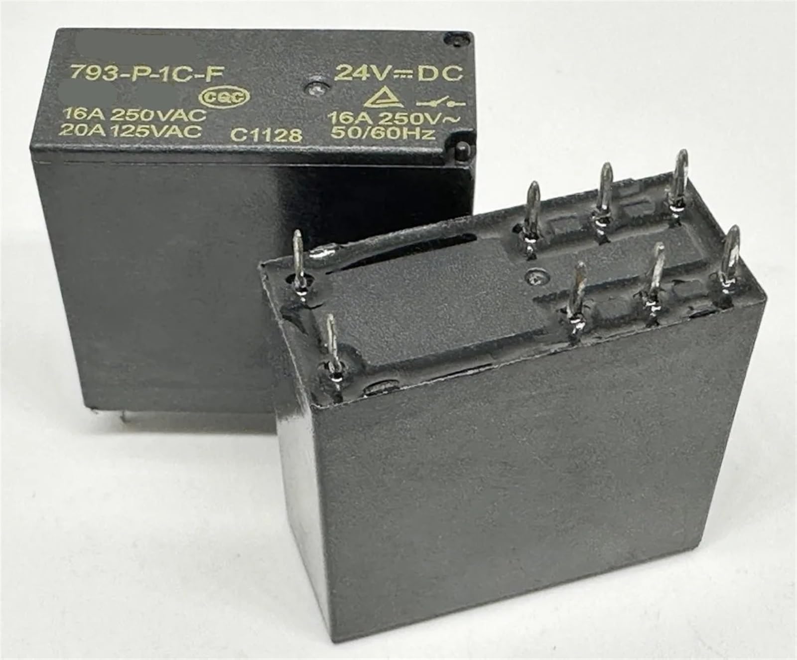 Relé 8 pines 793-P-1C de 12VDC y 24VDC componente de control para sustitución compatible G2R-1C-8P 3