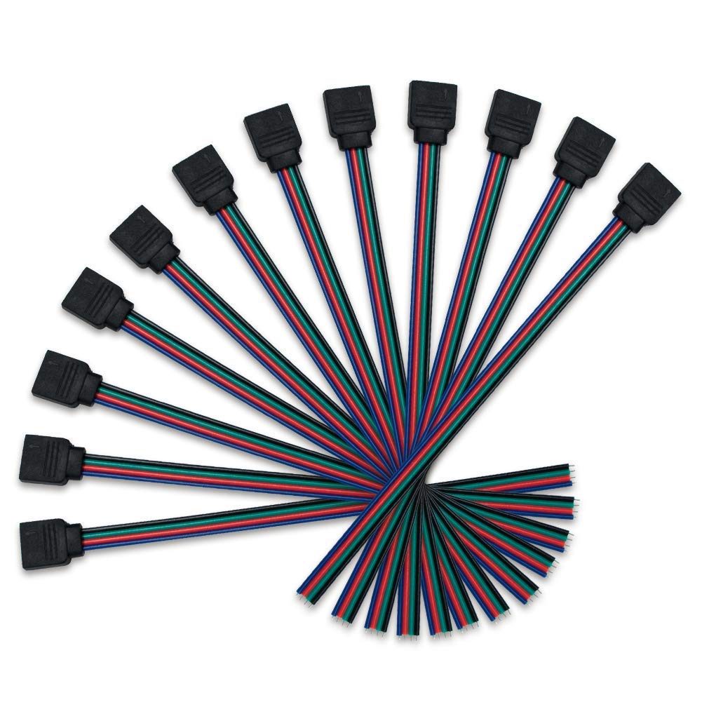 Buy Zitrades 10 Pack RGB LED Light Strip Connector for SMD 5050 3528