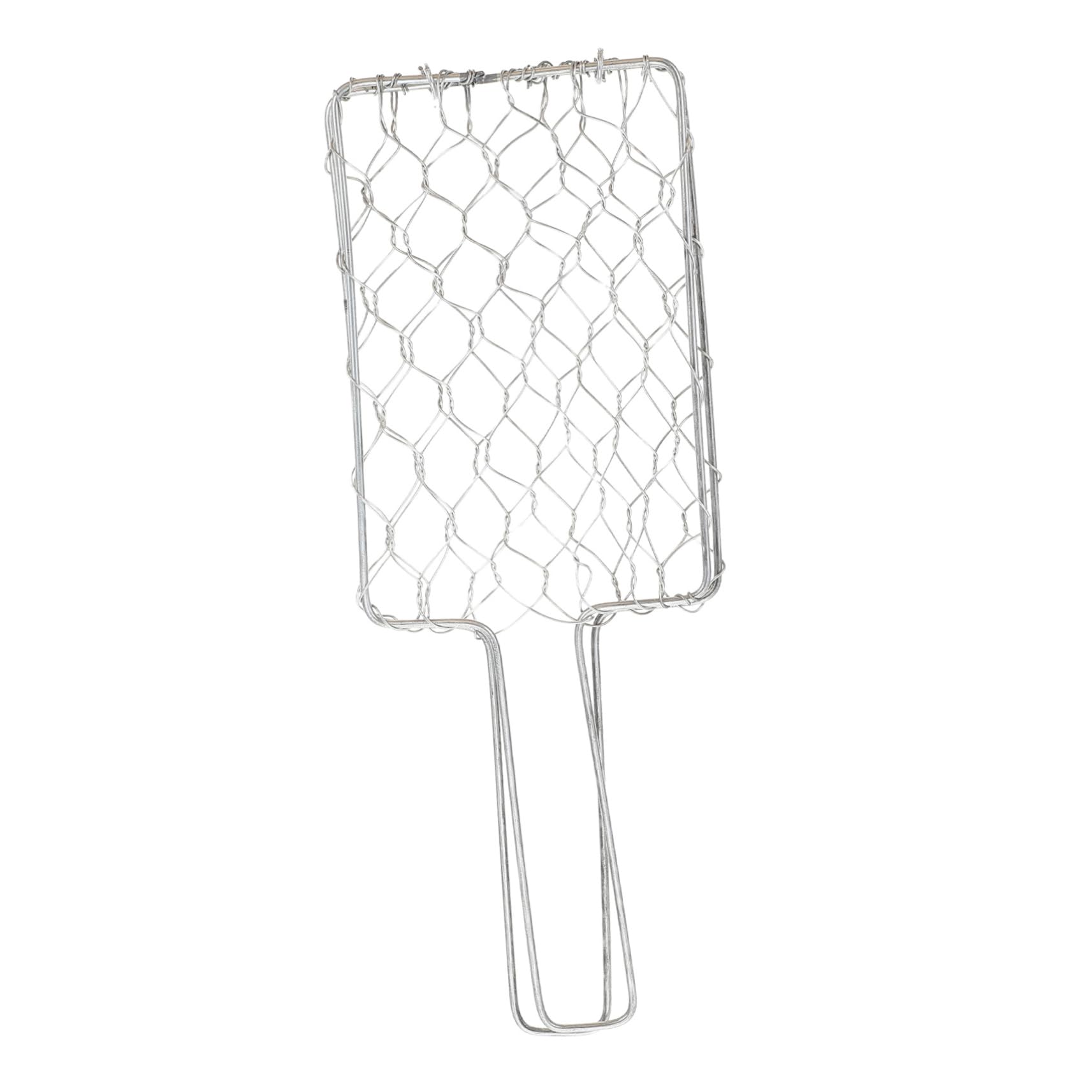 KONTONTY Grill Fish Bbq Tongs Portable Grilled Basket Picnic Bbq Rack Sturdy and Safe for Barbecue