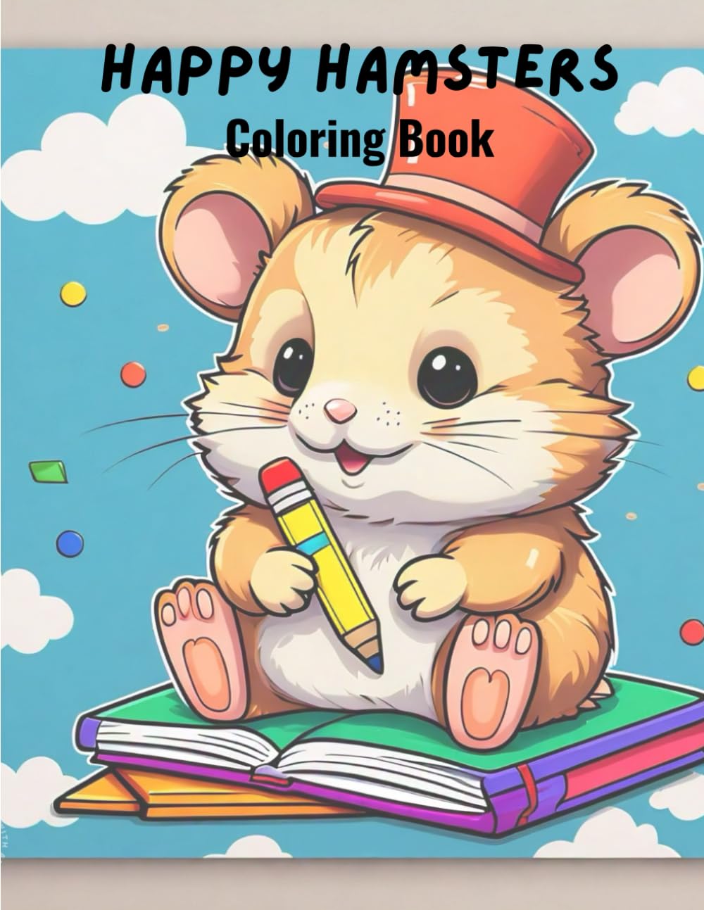 Happy Hamsters: A Fun Coloring Book for Kids