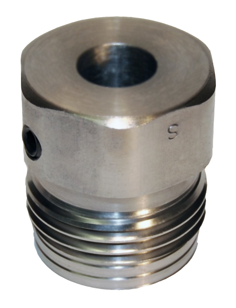 NOVA ISNS 5/8-Inch Bore Chuck Insert/Adapter, to Adapt Nova Insert-type Wood Lathe Chucks to Shopsmith-type machines. (Fits Nova INSERT type chucks only - OD = 38mm)
