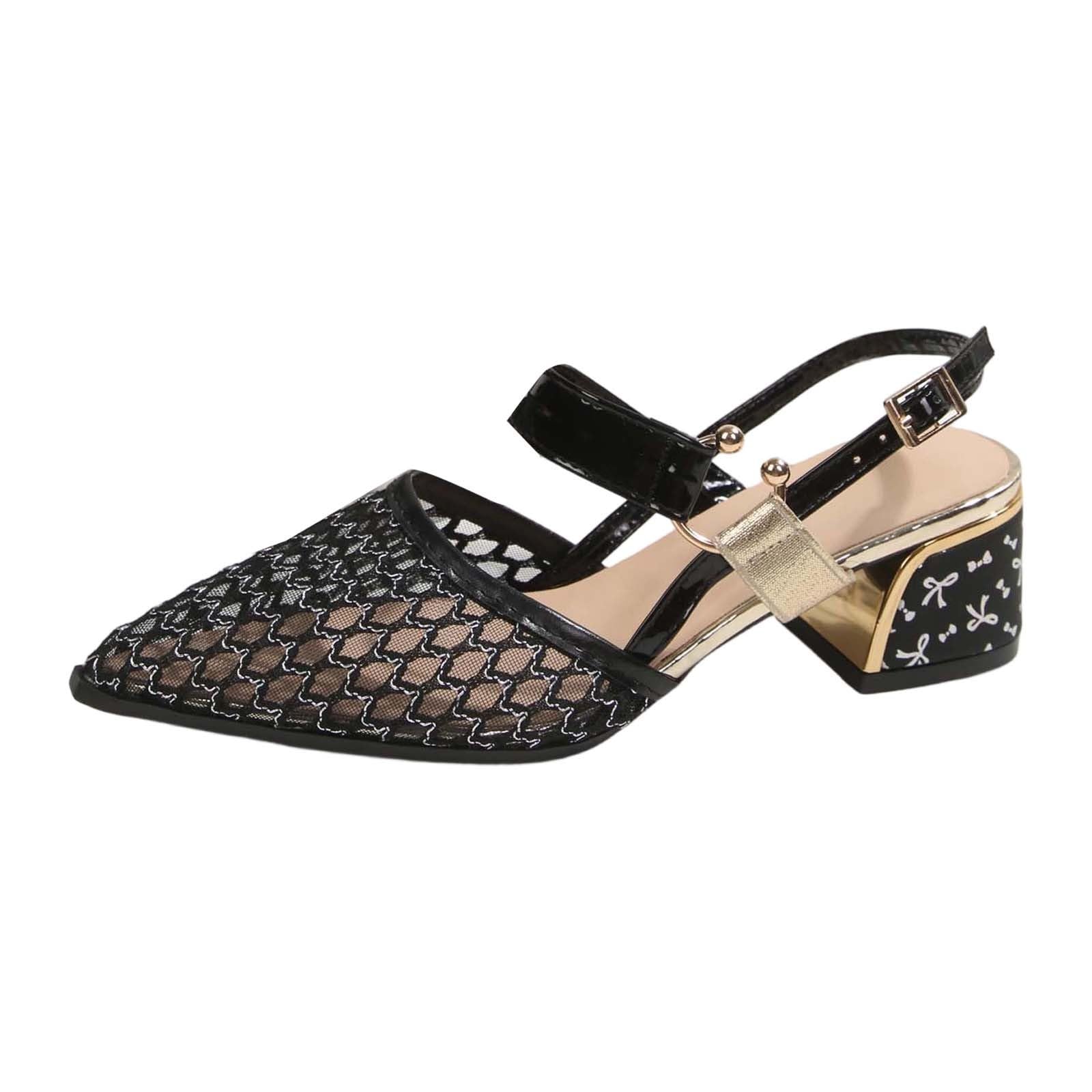 Sabot de charpente femme et baskets compensées légères pour l'été - 8